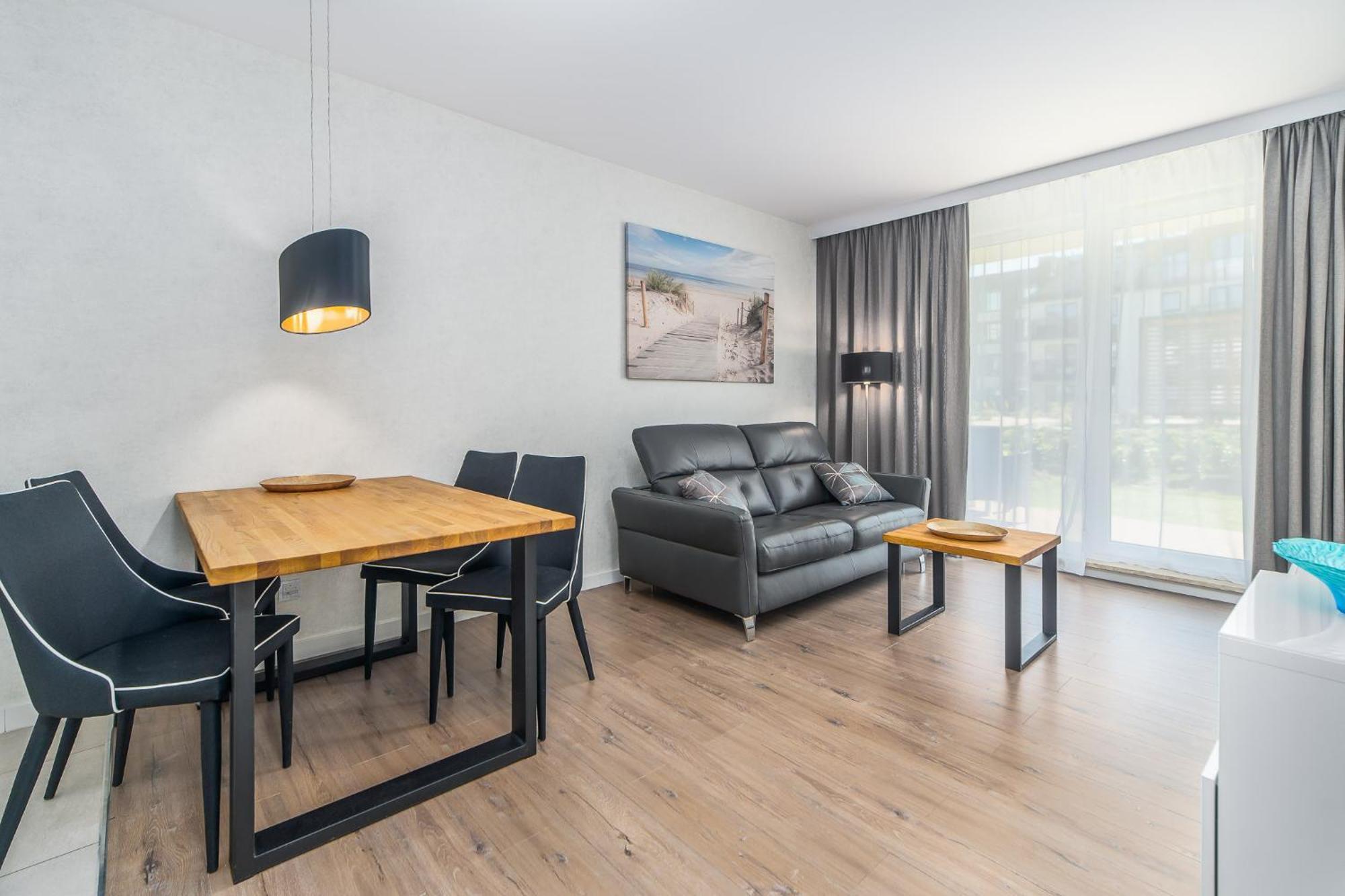 Bel Mare Lux Apartment B105 With Patio Garden By Noclegi Renters Мендзиздрое Екстериор снимка